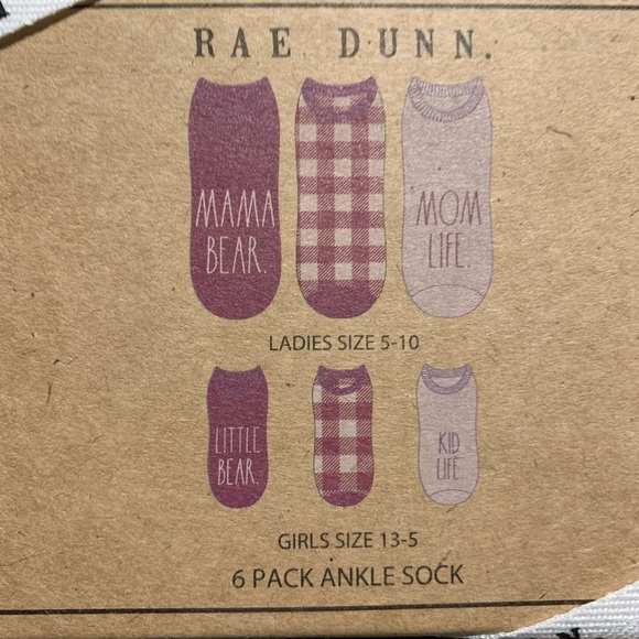 Rae Dunn Mommy & Me Christmas Sock Set - Picture 5 of 5